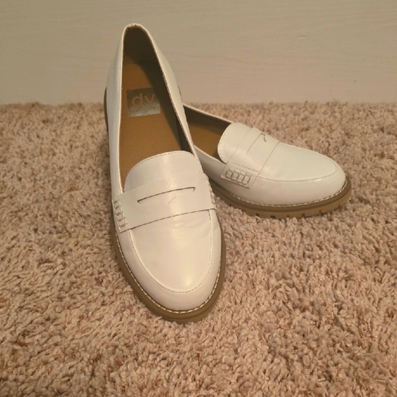 DV by Dolce Vita Shoes - Dolce Vita White Loafers Size 7.5 (#11)